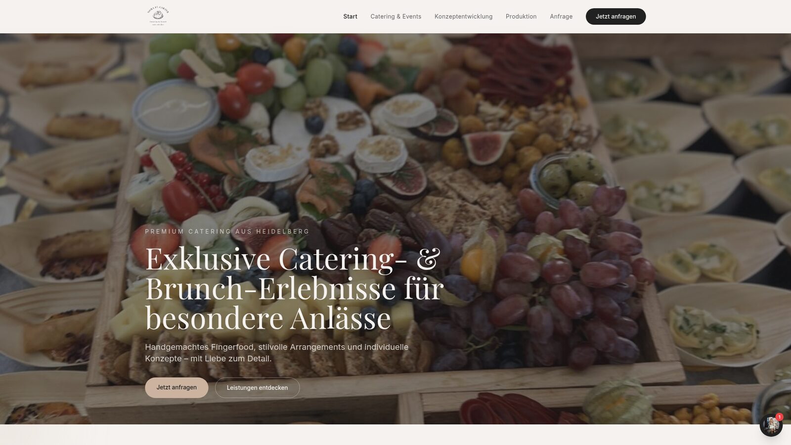 Premium Catering — noraelcarter-catering.com