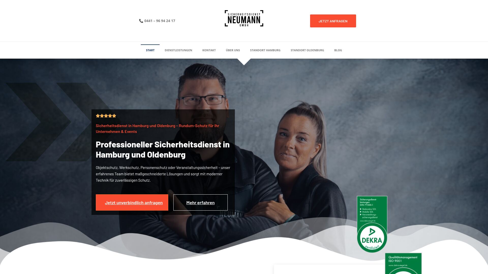 Sicherheitsdienst — sicherheitsdienst-neumann.de
